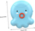 SHOWERORO Newborn Electric Nail Scissors Safe Nail Cutter with Cartoon Octopus Design Efficient Polisher for Boy Girl