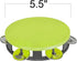 Set 12, 4 ArtCreativity Neon Tambourines for Kids, of Percussion Musical Instruments for Boys and Girls, Durable