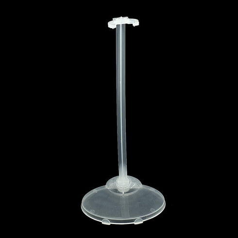 10pcs Mini Display Holder Stands for Dolls - Clear Support Stands