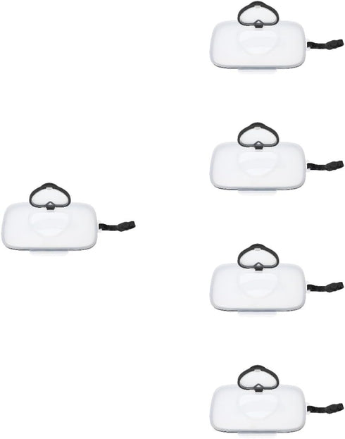 5pcs Reusable Wipes Box Travel Toiletries Material Wipes Dispenser Lid for Diaper