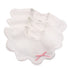JANGANNSA 3 PCS Flower Baby Bibs Infant Burp Clothes for Baby Girls
