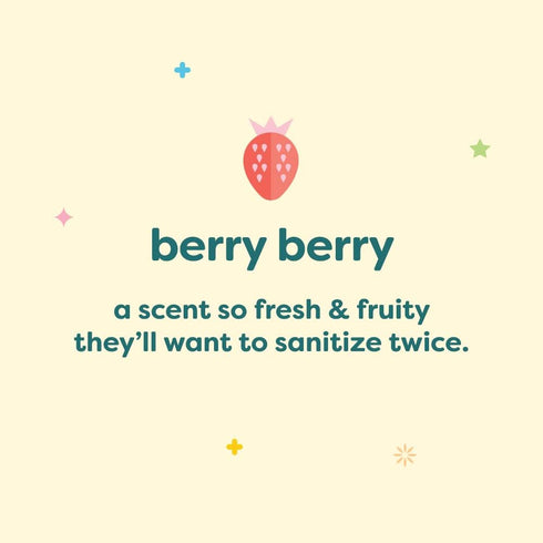14 Oz (Pack 2) Babyganics Foaming Body Wash, Berry Berry, Tear-Free, Fl