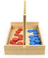 4 in a Row Wooden Board Game - Foldable Line Up 4 Classic Family Toy for Kids and Family