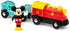 Brio 32265 Disney Mickey Mouse Battery Train, Exclusive Wooden Toy Train Set for Kids Age 3 & Up, Enhances Motor Skills