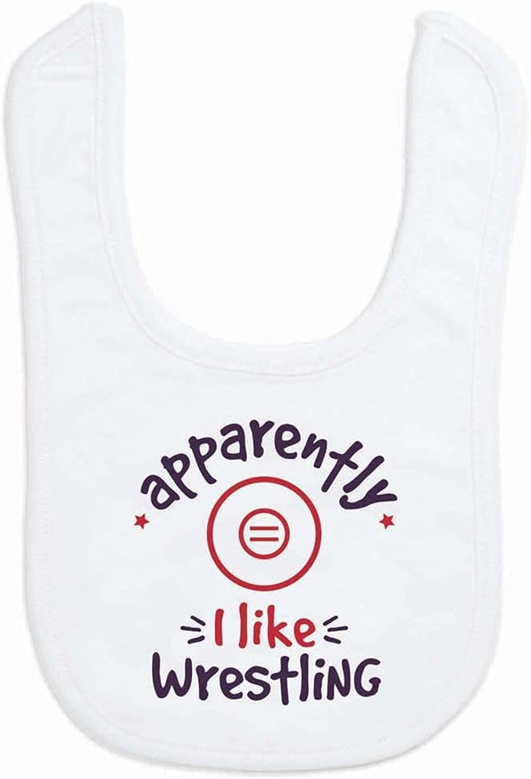 ChalkTalkSPORTS Wrestling Baby & Infant Bibs - Soft Microfiber Wrestle Baby Bibs