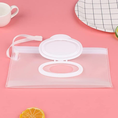 Juroicessry Baby Wipe Case Travel Holder Keeps Wipes Moist Set of Wet Wipes