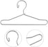 Toddmomy Black Felt Hangers, 10Pcs Mini Clothes Hangers for Doll Clothes, Ken Doll Accessories