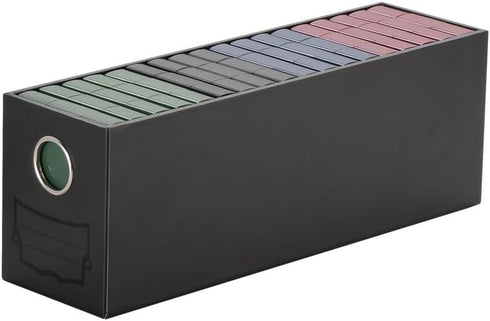 1200CT Arcane Tinmen - Dragon Shield: Fortress Card Drawers: Black Card Games - Compatible with Pokemon, Yugioh, Magic
