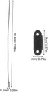 LIFKOME 5sets Furniture Wall Anchors and Straps for Proofing Tip Kit for Bookcases Cabinets and Tv Stands Easy