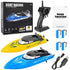 2PACK Adults,10km/H 2.4G 4 RC Boat,Remote Control Boats for Kids and High Speed Remote Control Boat,Fast RC Boats