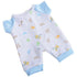 Constructive Playthings Washable Pajama Outfits for 10 inch Baby Dolls, Set of 4 with Hook and Loop Closures