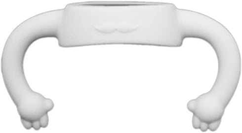 QERPON Baby Bottle Handle Silicone Baby Bottle Holder with Easy Grip Handles to