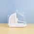 Ipetboom Countertop Baby Bottle Drying Rack with Anti- Cover Bottle Storage Box Organizer Portable Kitchen Cabinet