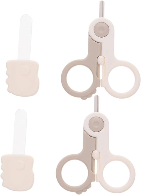 Baby Nail Scissors Set for Newborns Nail Trimmer Kit Fingernail Clippers and