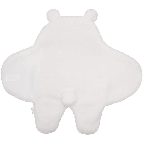 BlueSnail Newborn Receiving Blanket, Baby Sleeping Wrap Swaddle (0-3M, 8-13lbs, Cream)