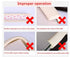 M2cbridge Extra Thick L Shape Foam Baby Safety Bumper Guard Table Edge Protectors 6.5 Ft (Brown)