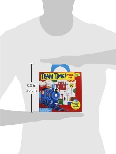 Train Time Reusable Sticker Tote by Peaceable Kingdom