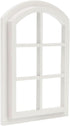 1 12 6-Pane Dollhouse Windows : Scale Miniature Window Frame DIY Mini House Decoration Wooden Fiary Window Model