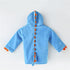 Infant Hooded Bathrobe - Cute Waddle Design for Boys
