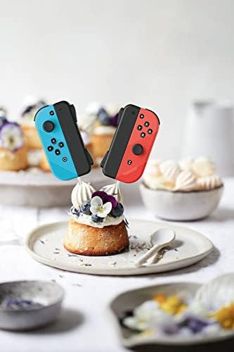 24PCS Video Game Cupcake Toppers: Switch Game Controller Theme Decorations for Boys Birthday Party