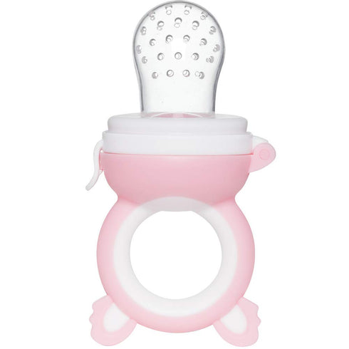 BUBA Pink Koala Fruit Carrier for Easy Feeding