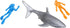 Matchbox Hitch & Haul Die-cast Vehicle Playset - Deep Sea Diver Shark Attack Rescue 7 Piece Set with Truck and Jet Ski