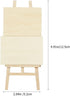 jojofuny Doll House Accessory Painting Tool Set, Wooden Easel Dollhouse Furniture Decoration