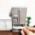 SXFSE 1:12 Dollhouse Decoration Accessories, Dollhouse Miniature Furniture Simulation Fridge Refrigerator Kitchen Prop