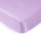 Pro Goleem Satin Soft Crib Sheet for Baby with Sensitive Hair, Silky Lavender Fitted Cover 52’’x28’’x8’’
