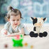 9 inches Cow Stuffed Animal Soft Plush Cute Doll for Boys Girls