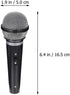 NUOBESTY 16 Pcs Simulation Microphone Toy Set, Interesting Kids Accessory, Interactive Plastic Microphone