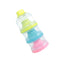 Beaupretty Portable Formula Dispenser High Capacity Stackable Milk Powder Container for Travel