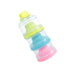 Beaupretty Portable Formula Dispenser High Capacity Stackable Milk Powder Container for Travel