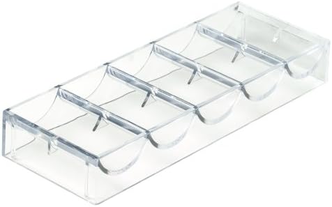 Fat Cat Poker/Casino Game Table Accessory, Poker Chip Tray, 2 Pack