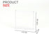 Clear Transparent Flat Plates Bricks, 24 Pieces 1x6x5 Classic Window Bulk Building Blocks Accessories