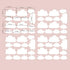 56 Pieces/Set Cloud Wall Decal Vinyl Stickers, Nursery Kids Room Decor, Baby Bedroom Decoration