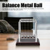 Balance Pendulum Balls Desk Accessories for Men, Swinging Balls with Base for Calm Down Fidgets, Office Decor