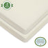 American Baby Company Twin Pack Knit Fitted Pack N Play Playard Sheet, Made with Organic Cotton, Natural Color
