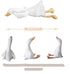 CHELEI2019 19.7" Goose Stuffed Animal Plush Toy,White Swan Stuffed Animal Toy Gifts for Kids