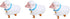 Dzrige Walking Animal Balloons, Kids Farm Animal Theme Birthday Party Supplies, 3 Pcs Birthday Decorations