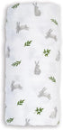 lulujo Baby Swaddle Blanket, Unisex Softest 100% Cotton Muslin, 40in x 40in, Neutral Receiving Blanket for Boys & Girls