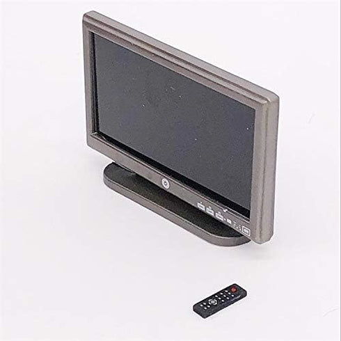 SXFSE 1:12 Doll House TV, Scale Dollhouse Accessories Miniature Furniture Decor Model, Play Toy (TV)