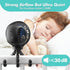 3 360Rotate, HomeLifairy Portable Stroller Fan, USB or Rechargeable Battery Operated with Speeds and Cooling Clip On