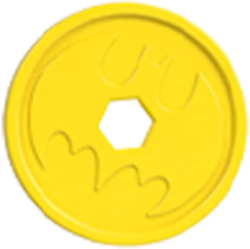 Imaginext Replacement Part DC Super-Friends Bat-Tech Batbot Playset - Replacement Yellow Disc