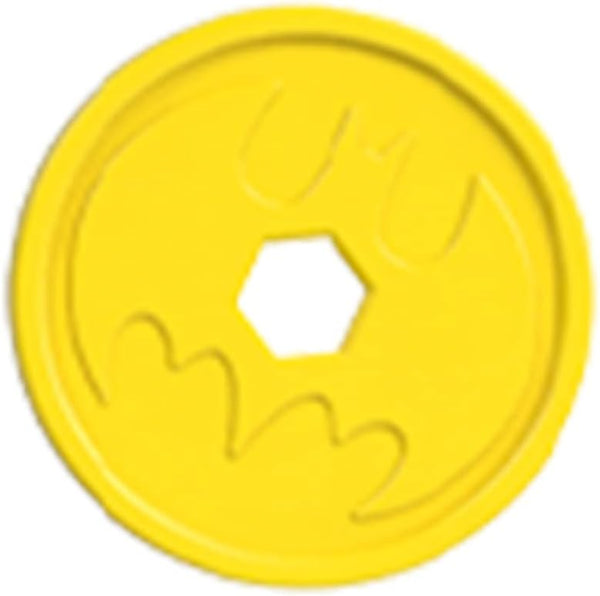 Imaginext Replacement Part DC Super-Friends Bat-Tech Batbot Playset - Replacement Yellow Disc