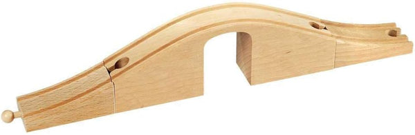 BRIO World 33351 - Viaduct Bridge | 3-Piece Wooden Toy Train Set