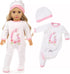 19 18 inch 10 Sets ZQDOLL pcs American Doll Clothes Gift for Doll Clothes and Accessories, Including Complete