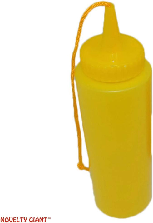 NOVELTY GIANT WWW.NOVELTYGIANT.COM Ketchup & Mustard Fake Novelty Squirt Bottles, Plastic