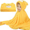 CLRBEATTY Toddler Bath Towel, Baby Hooded Towel, Ultra Absorbent Soft Shower Towel, Unisex