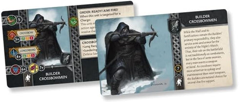 CMON A Song of Ice and Fire Tabletop Miniatures Game Builder Crossbowmen Unit Box - Strategy Game for Ages 14+